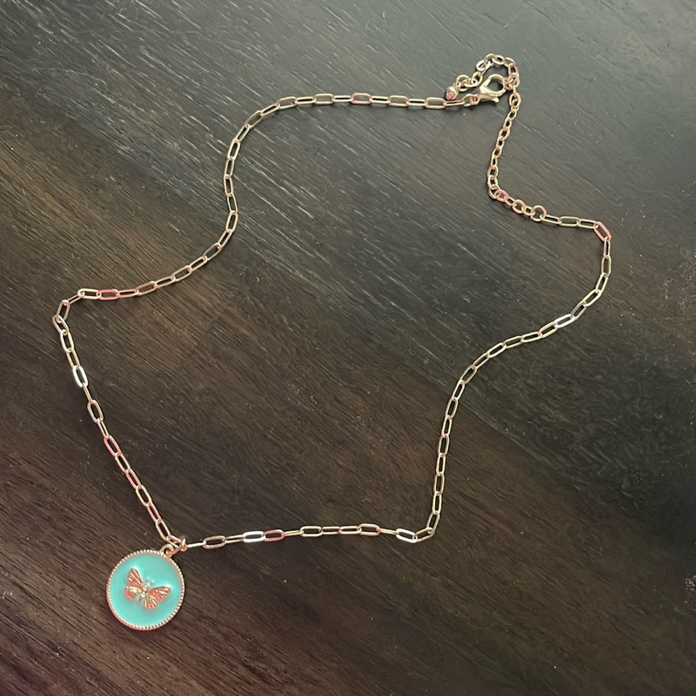 Butterfly Charm Necklace 🦋